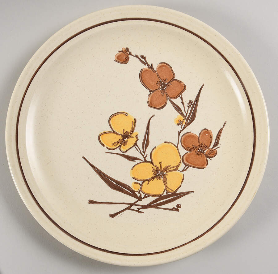 HLC188 12" Chop Plate (Round Platter) by Homer Laughlin -1