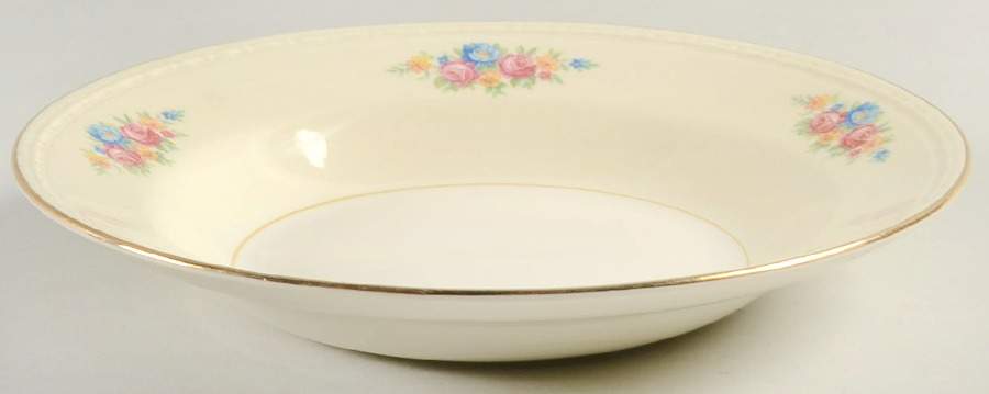 HLC191 Rim Soup Bowl by Homer Laughlin -1