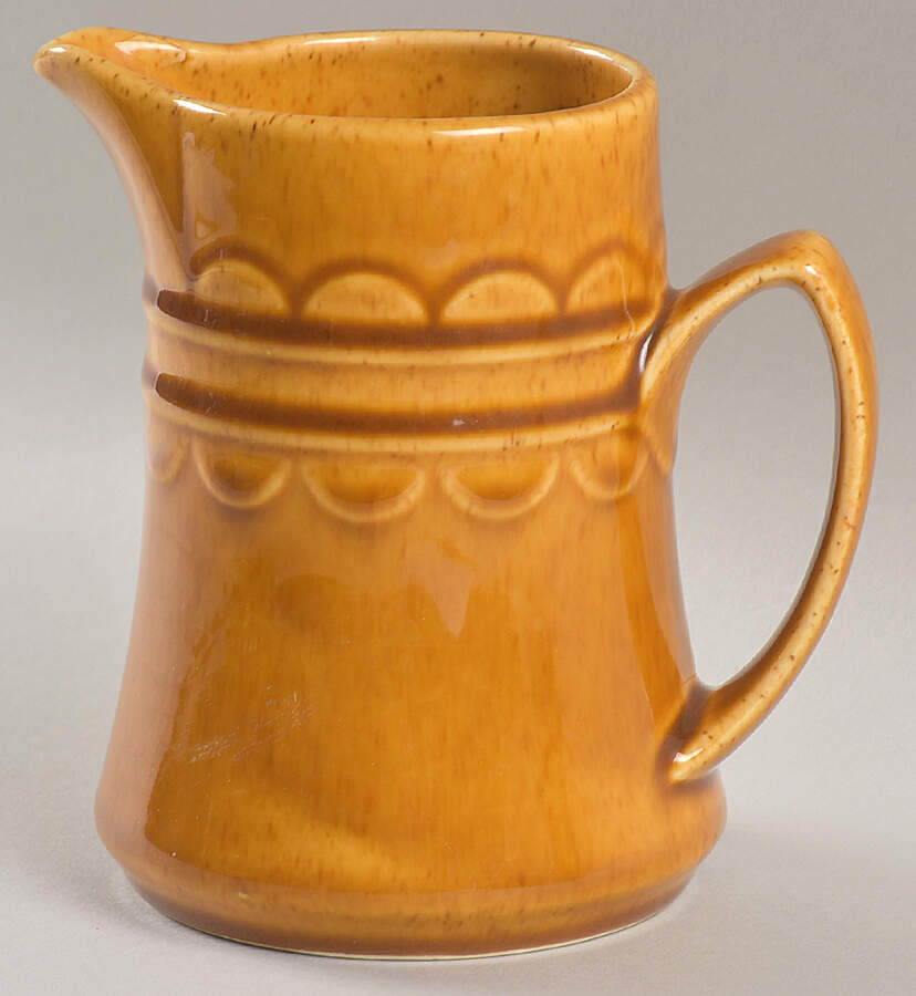 Gold Cortez Creamer by Homer Laughlin -1