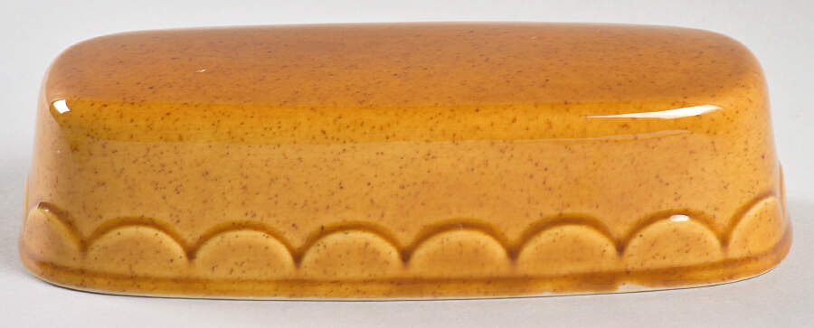 Gold Cortez Lid for 1/4 Lb Butter by Homer Laughlin -1