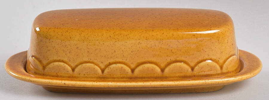 Gold Cortez 1/4 Lb Covered Butter by Homer Laughlin -1