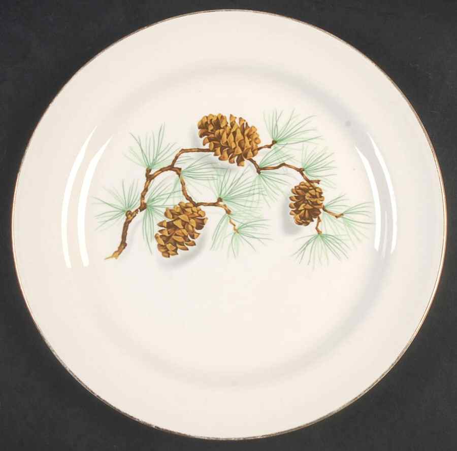 HLC204 Luncheon Plate by Homer Laughlin -1