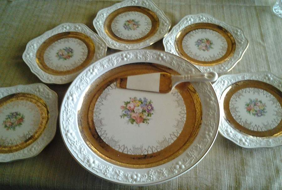 HLC212 Square Salad Plate by Homer Laughlin -1