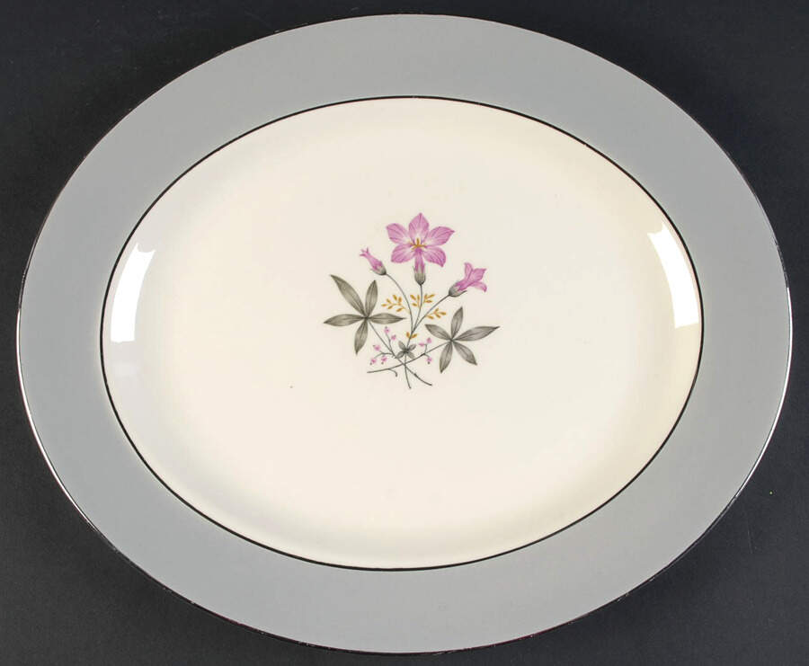 CV30 13" Oval Serving Platter by Homer Laughlin -1