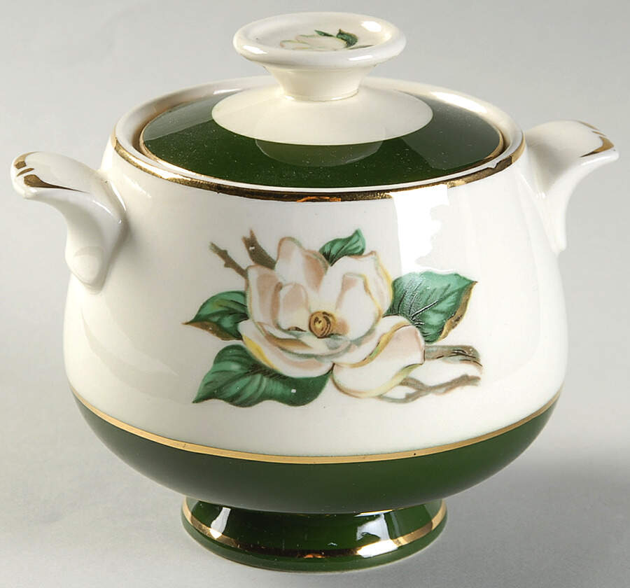 HLC238 Sugar Bowl & Lid by Homer Laughlin -1