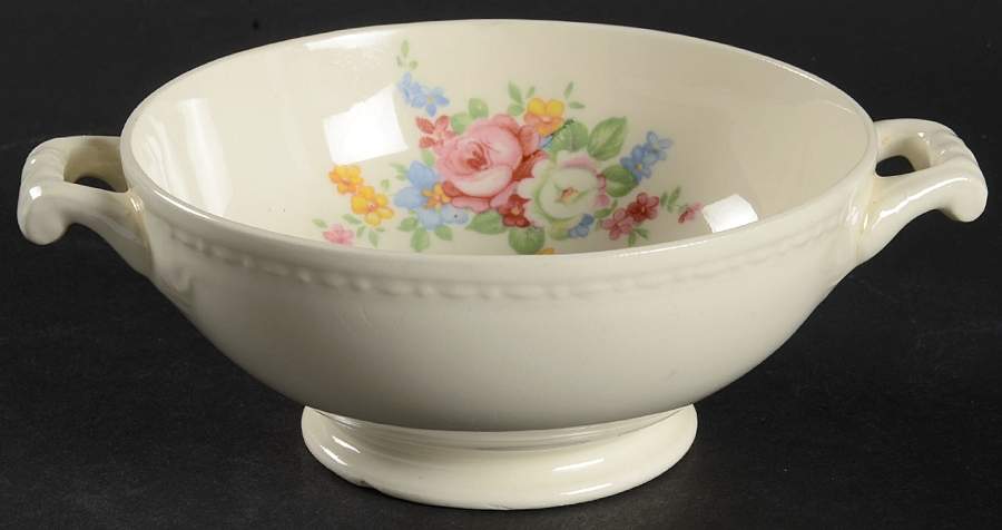 HLC252 Footed Cream Soup Bowl by Homer Laughlin -1