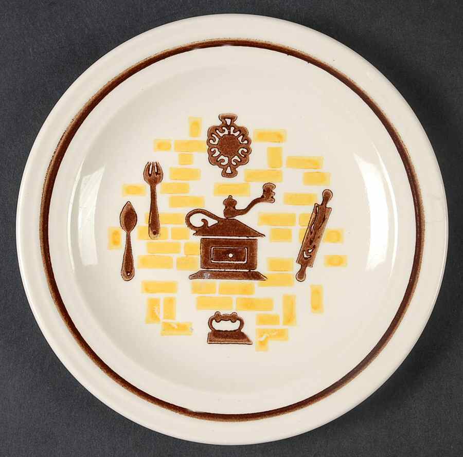 HLC253 Bread & Butter Plate by Homer Laughlin -1