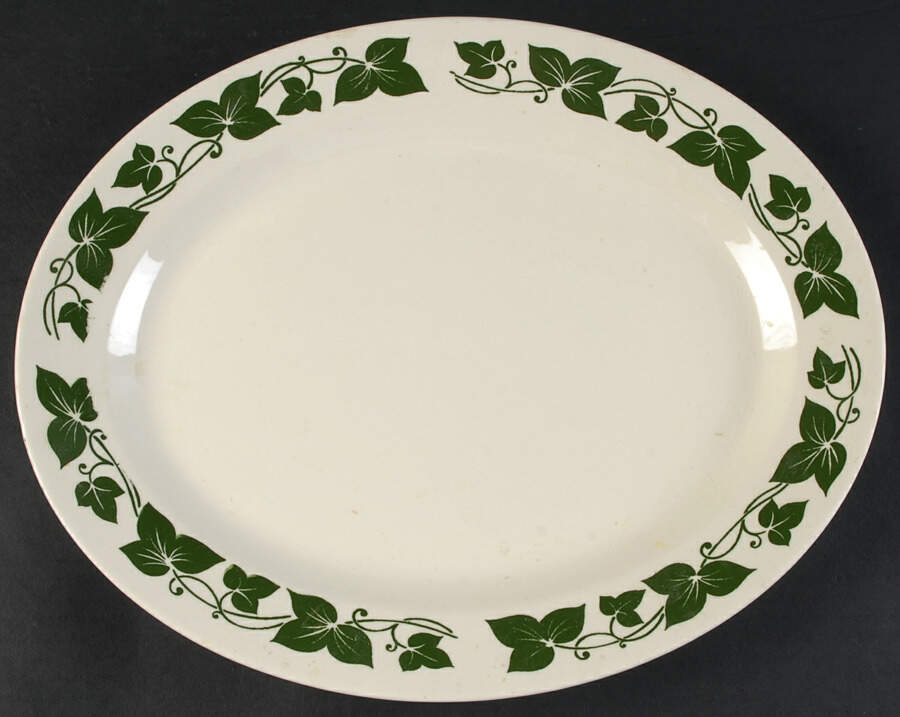 HLC258 13" Oval Serving Platter by Homer Laughlin -1