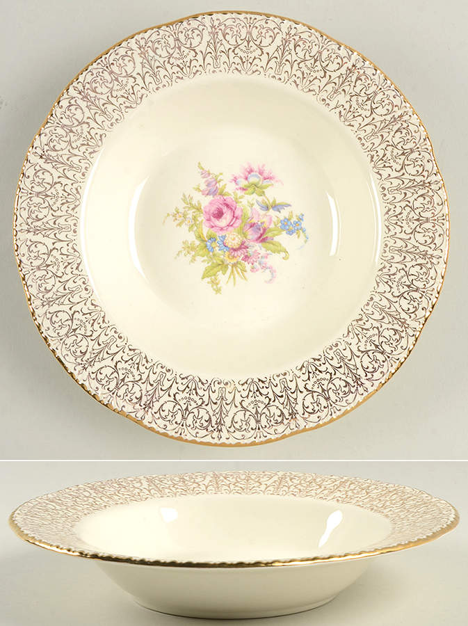 HLC259 Rim Soup Bowl by Homer Laughlin -1