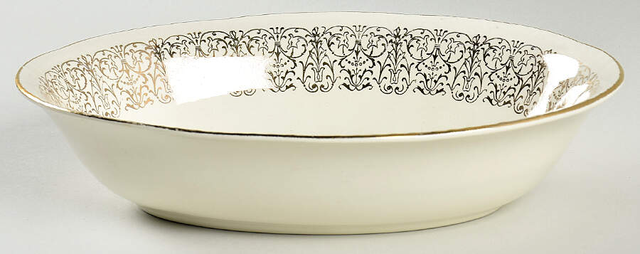 HLC259 9" Oval Vegetable Bowl by Homer Laughlin -1