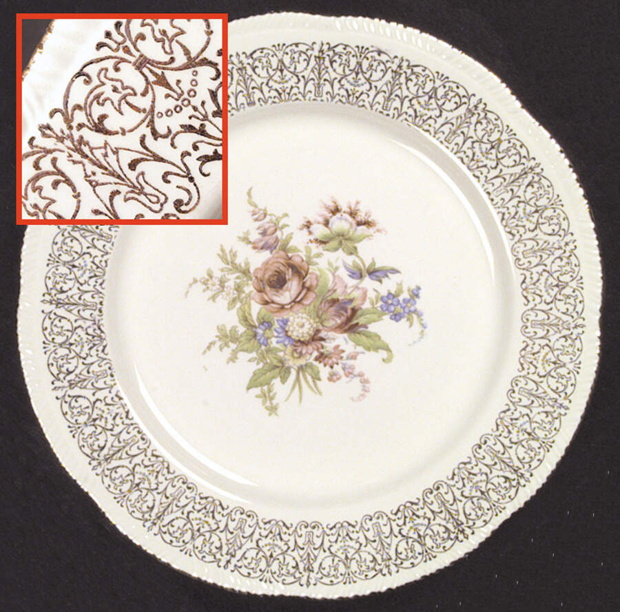 HLC259 Dinner Plate by Homer Laughlin -1