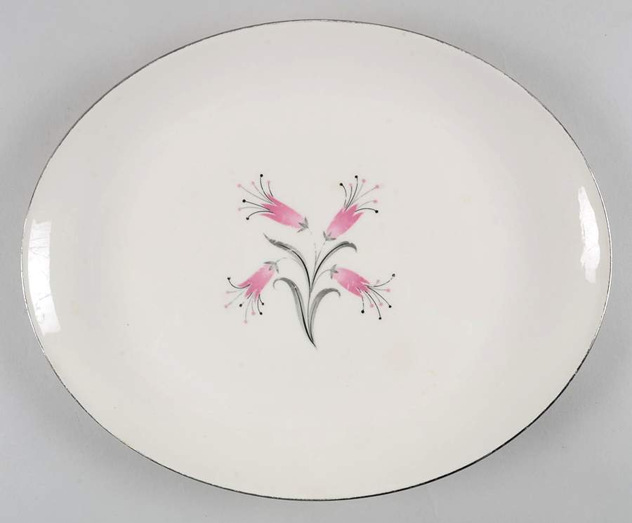 Big Pay-Off 13" Oval Serving Platter by Homer Laughlin -1