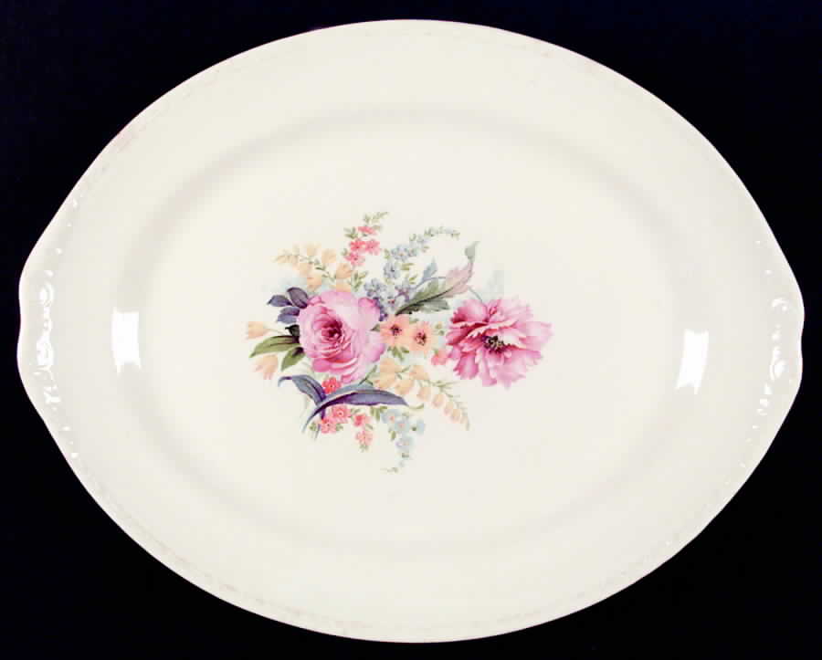HLC261 11" Oval Serving Platter by Homer Laughlin -1