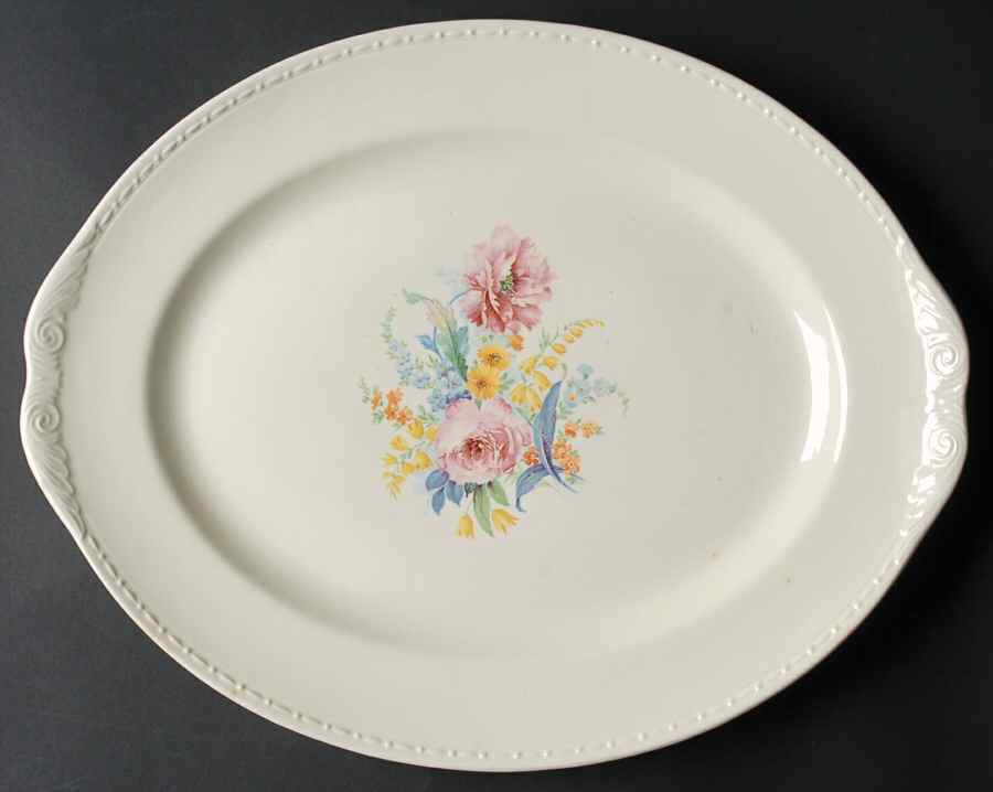 HLC261 15" Oval Serving Platter by Homer Laughlin -1