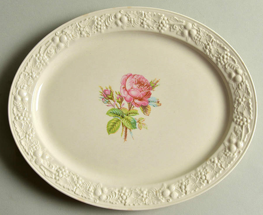 TH1 11" Oval Serving Platter by Homer Laughlin -1