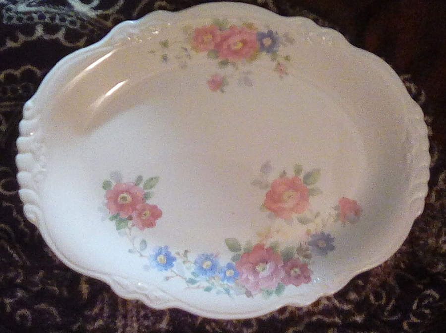 HLC276 11" Oval Serving Platter by Homer Laughlin -1