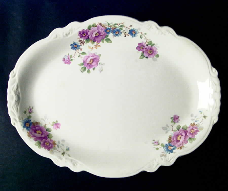 HLC276 13" Oval Serving Platter by Homer Laughlin -1