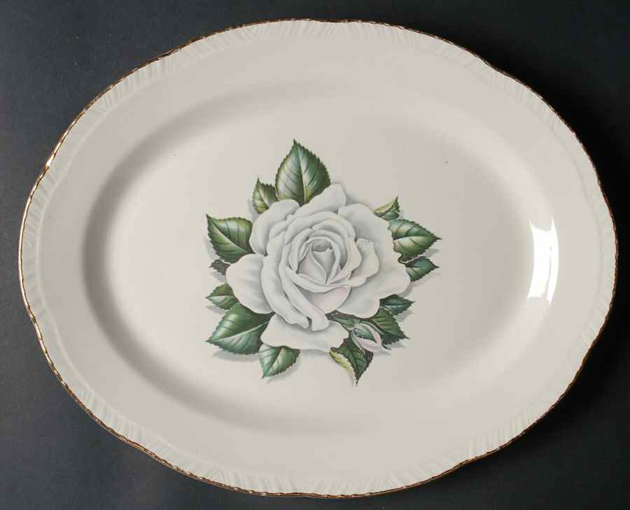 L634 13" Oval Serving Platter by Homer Laughlin -1