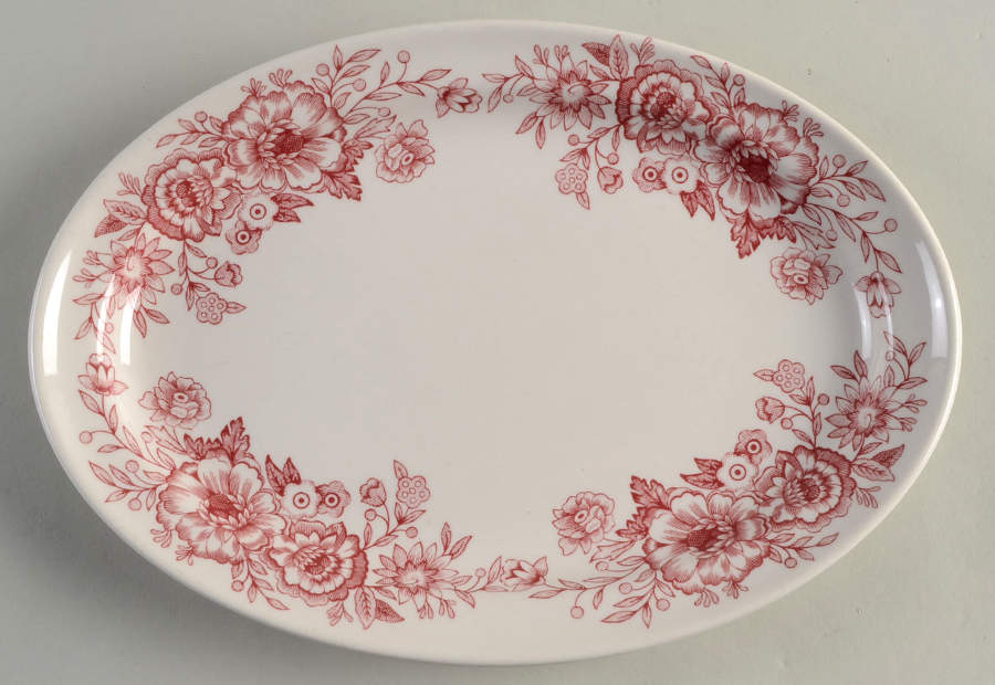 HLC285 11" Oval Serving Platter by Homer Laughlin -1