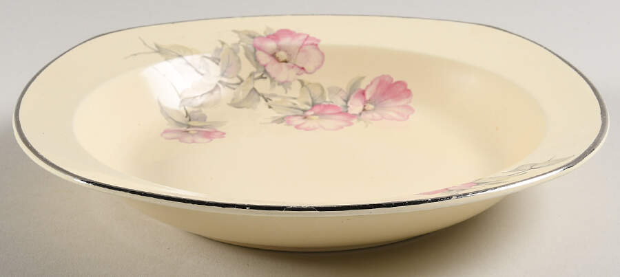 The Romance Rim Soup Bowl by Homer Laughlin -1