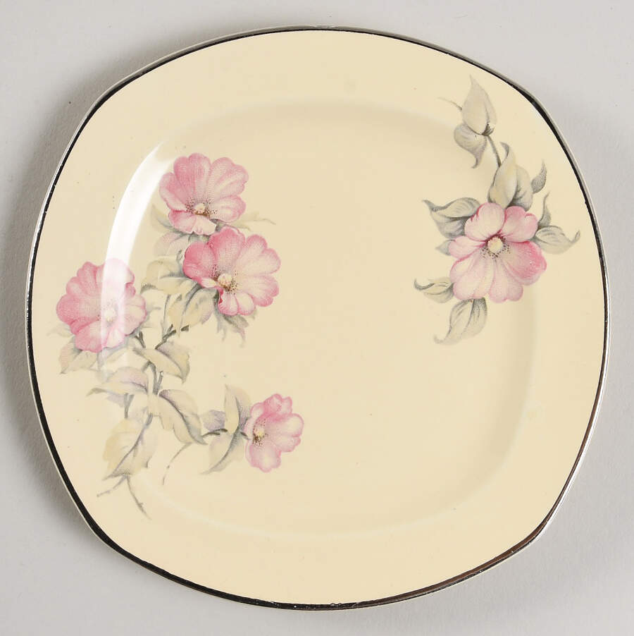 The Romance Bread & Butter Plate by Homer Laughlin -1