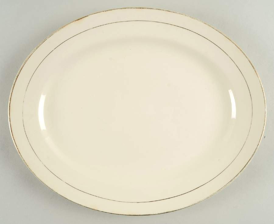 G2606 11" Oval Serving Platter by Homer Laughlin -1