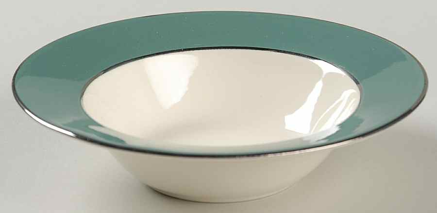 Lexington (Eggshell Cavalier) Rim Fruit/Dessert (Sauce) Bowl by Homer Laughlin -1