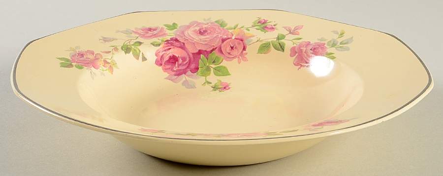 JJ45 Large Rim Soup Bowl by Homer Laughlin -1