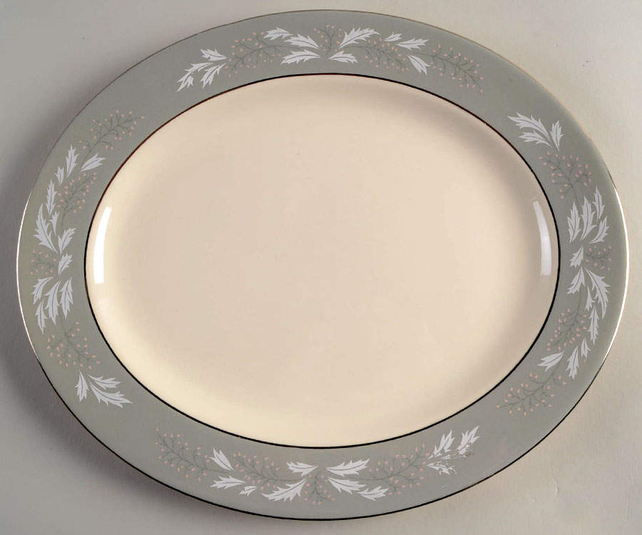 CV68 13" Oval Serving Platter by Homer Laughlin -1