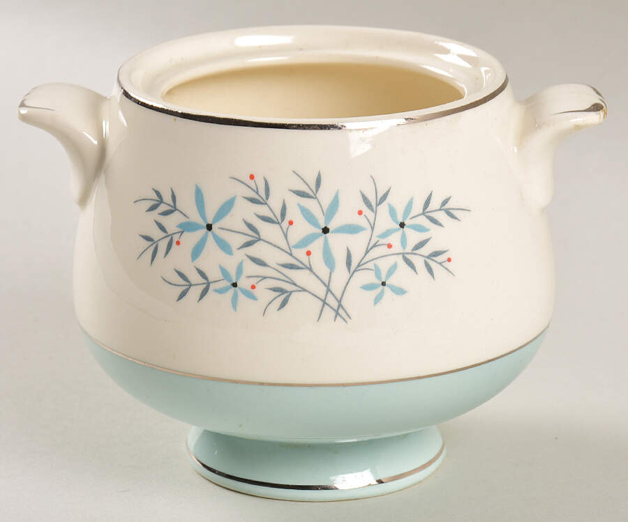 W159 Sugar Bowl & Lid by Homer Laughlin -1