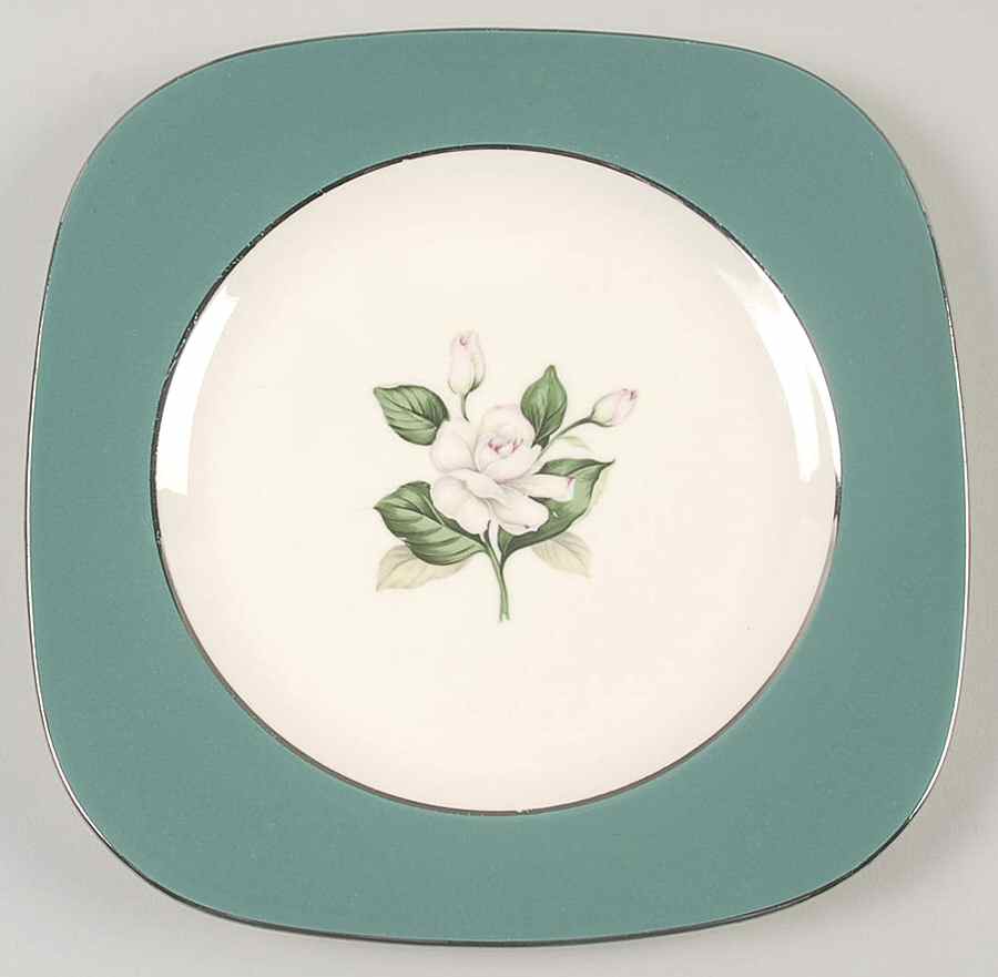 CV22 Square Salad Plate by Homer Laughlin -1
