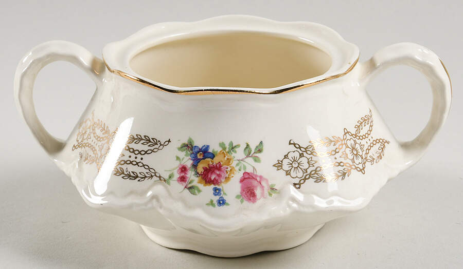 HLC343 Sugar Bowl No Lid by Homer Laughlin -1