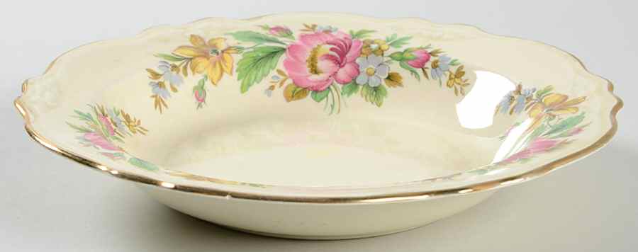 CAC186 Rim Soup Bowl by Homer Laughlin -1