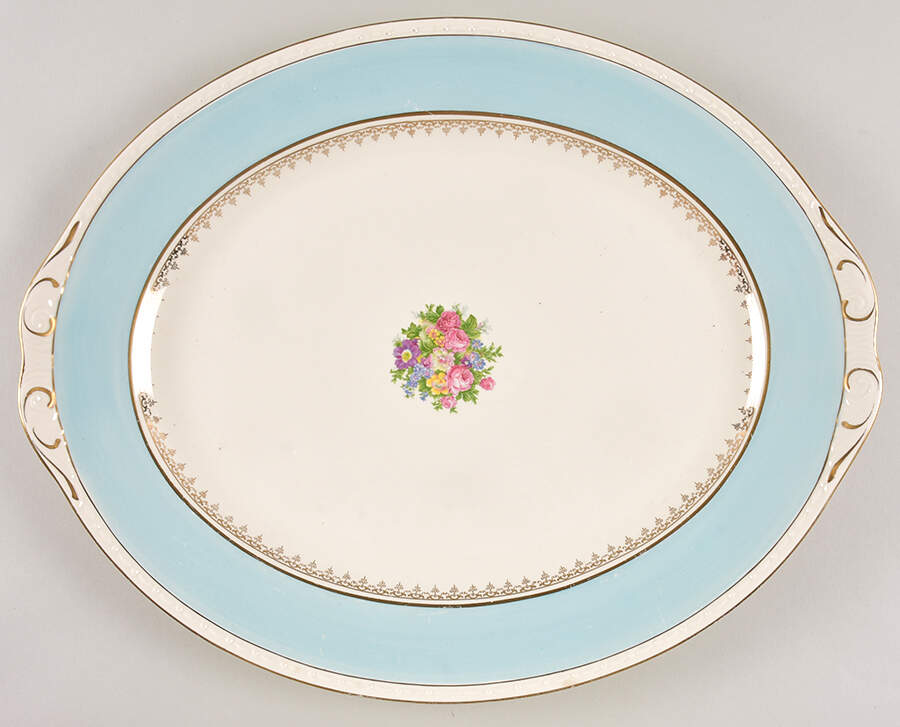 G3316 15" Oval Serving Platter by Homer Laughlin -1