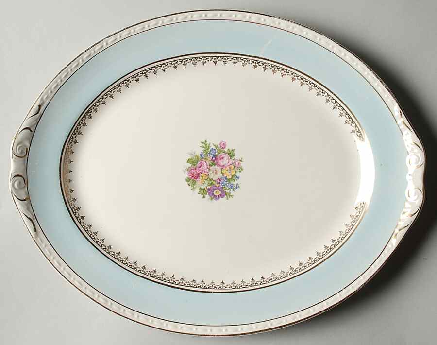 G3316 13" Oval Serving Platter by Homer Laughlin -1