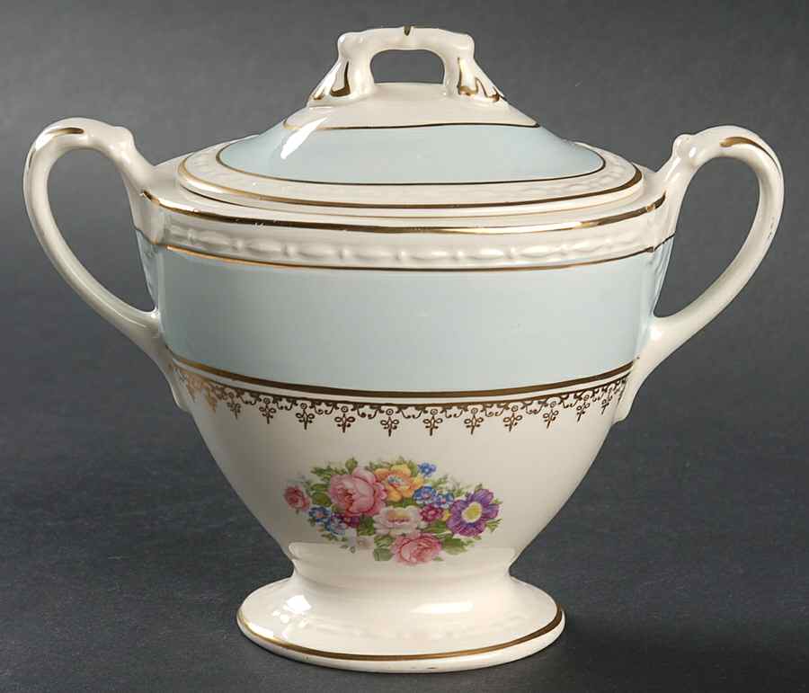 G3316 Sugar Bowl & Lid by Homer Laughlin -1
