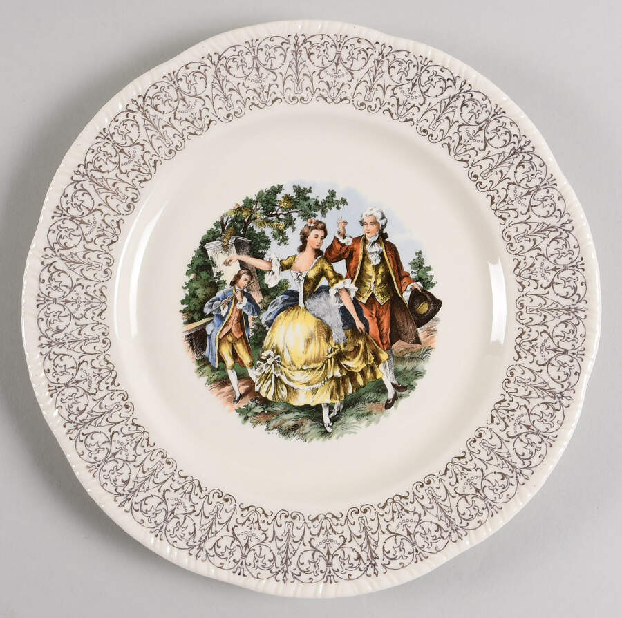 HLC367 Luncheon Plate by Homer Laughlin -1