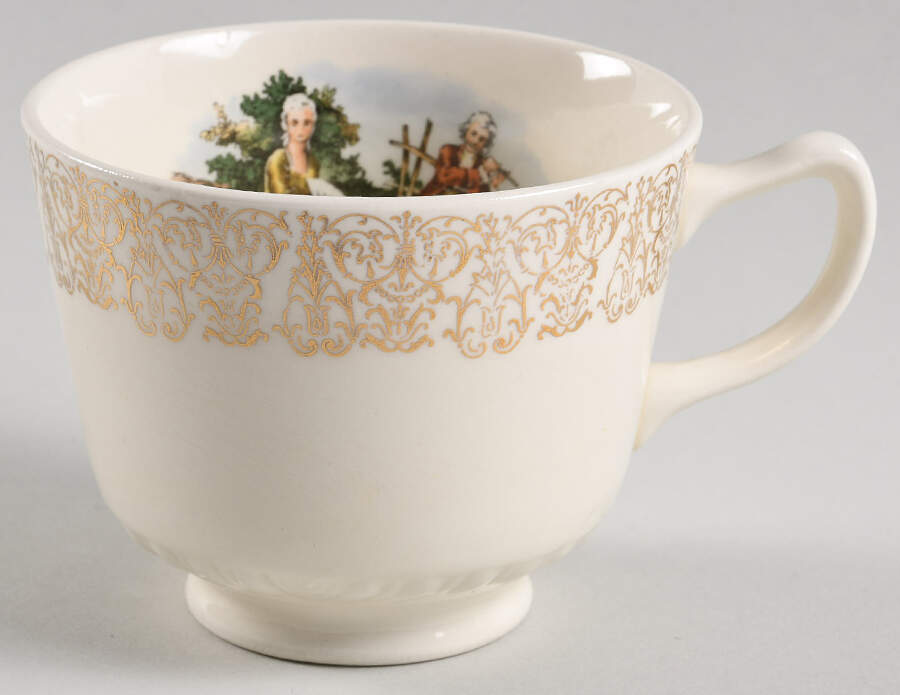 HLC367 Footed Cup by Homer Laughlin -1