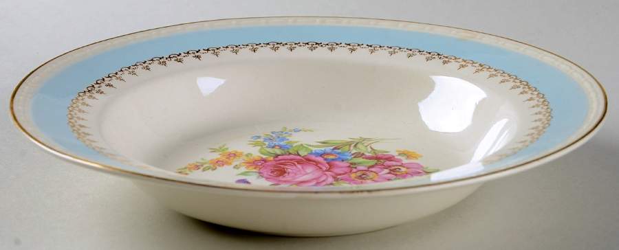 HLC369 Rim Soup Bowl by Homer Laughlin -1