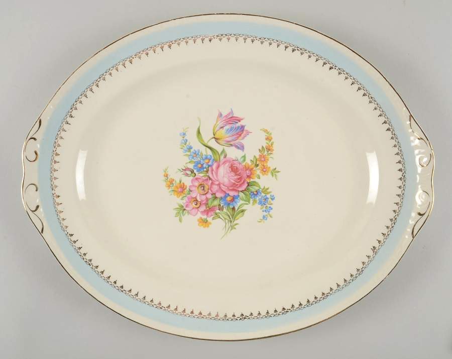 HLC369 15" Oval Serving Platter by Homer Laughlin -1