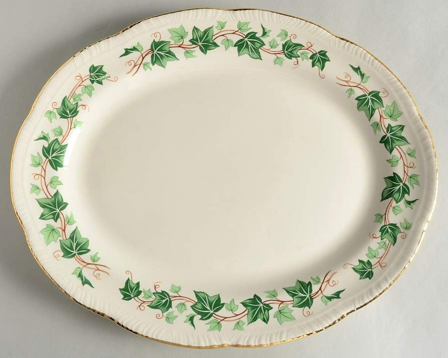 HLC39 13" Oval Serving Platter by Homer Laughlin -1