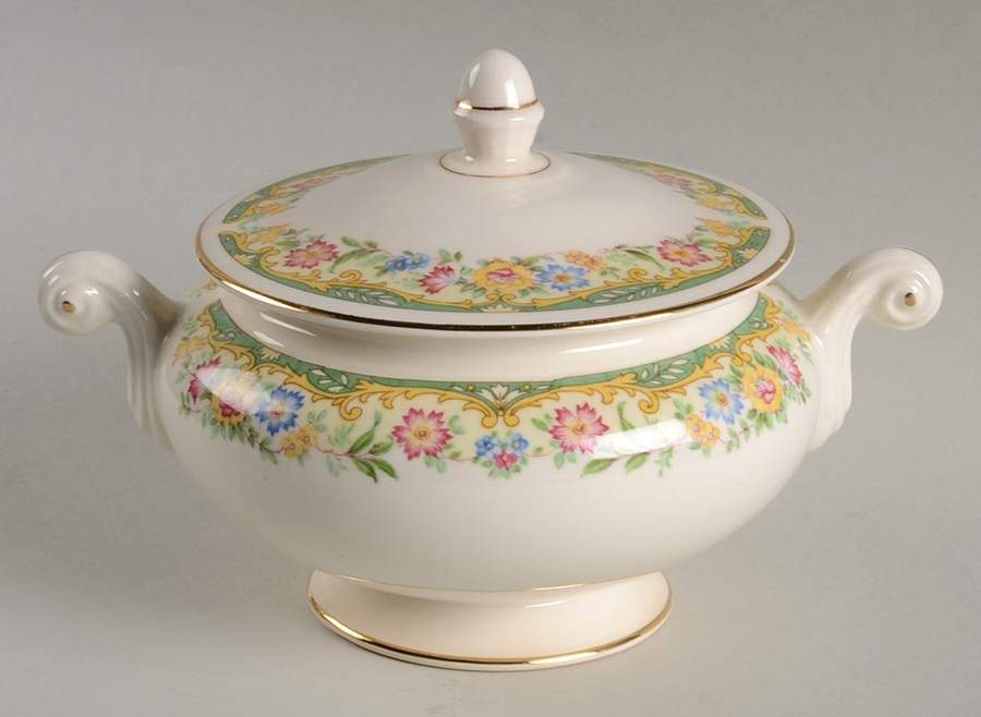 HLC401 Sugar Bowl & Lid by Homer Laughlin -1