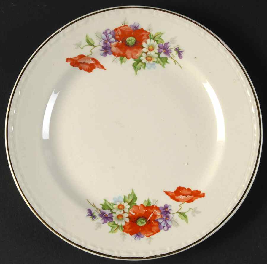 HLC407 Bread & Butter Plate by Homer Laughlin -1