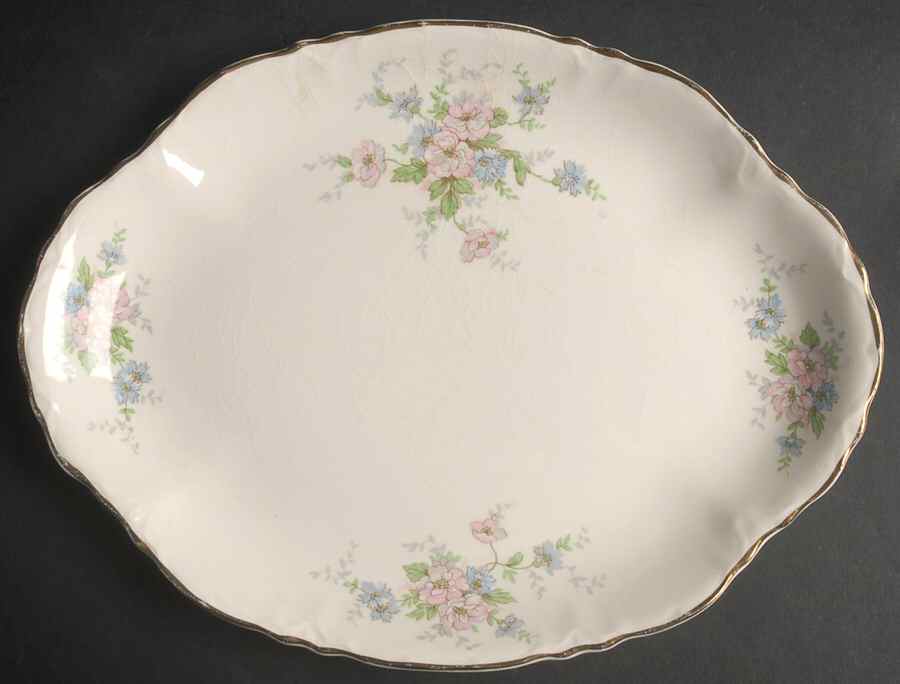 R1434 11" Oval Serving Platter by Homer Laughlin -1