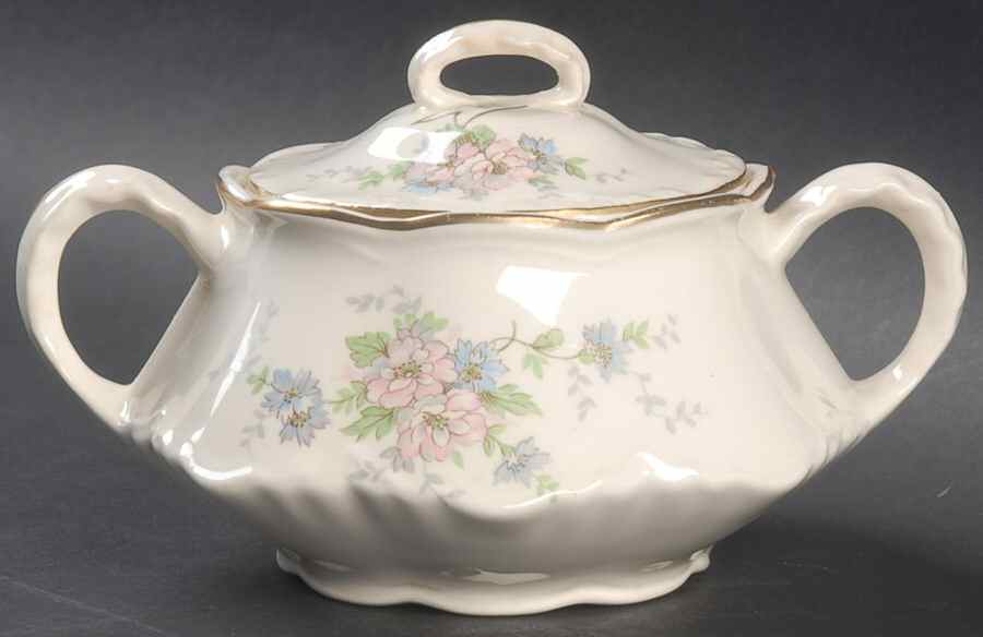 R1434 Sugar Bowl & Lid by Homer Laughlin -1