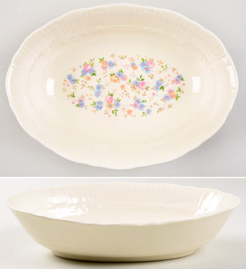 CO118 9" Oval Vegetable Bowl by Homer Laughlin -1