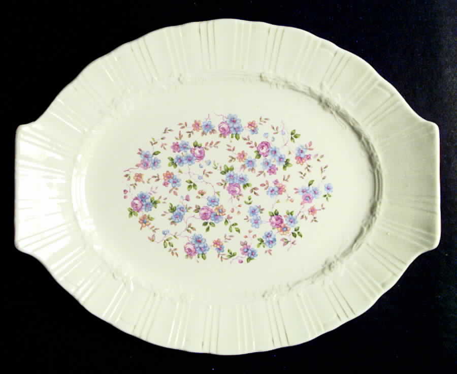 CO118 13" Oval Serving Platter by Homer Laughlin -1