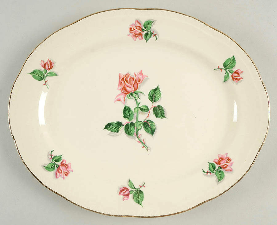HLC423 11" Oval Serving Platter by Homer Laughlin -1