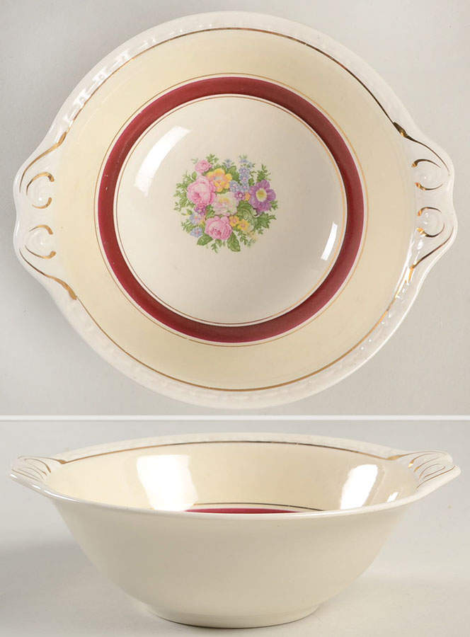 G3378 Lugged Cereal Bowl by Homer Laughlin -1