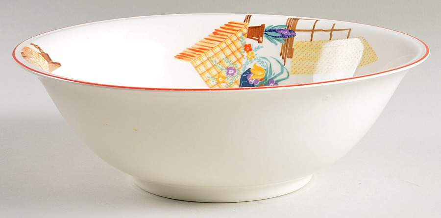 N1481 8" Round Vegetable Bowl by Homer Laughlin -1